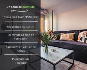 Un écrin de quiétude ensoleillé proche de Toulouse